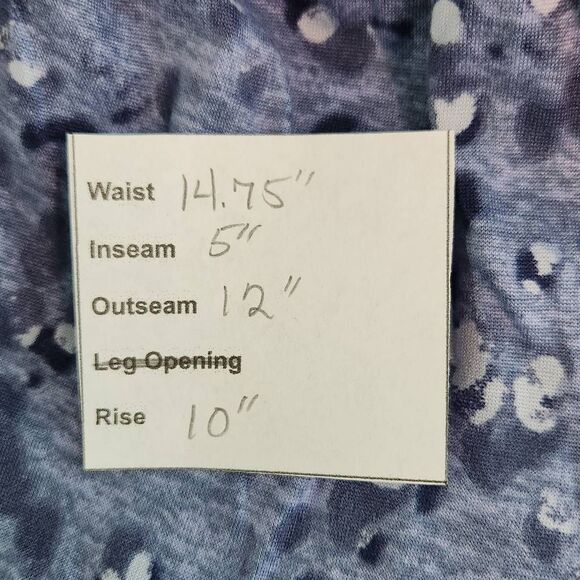 Lucky Brand Leopard Print Lounge Shorts Size Small Animal Print Knit Shorts - Picture 6 of 6